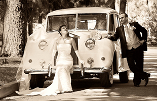 Classic Rolls Royce wedding