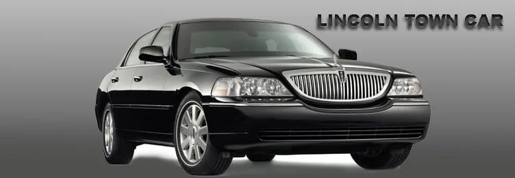 Lincoln Town Car, available with a chauffeur in Los Angeles