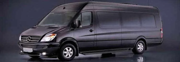 Mercedes Sprinter Executive Van, available with a chauffeur in Los Angeles