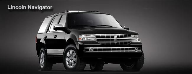 Black Lincoln Navigator SUV